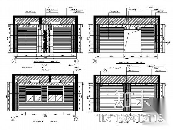 [浙江]轻工百强企业集团有限公司综合楼装修图（含效果）cad施工图下载【ID:166415113】