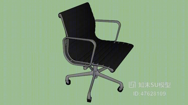 休闲椅SU模型下载【ID:47628109】