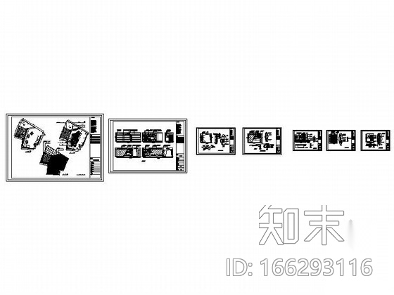 夜总会九号包厢室内装修图cad施工图下载【ID:166293116】