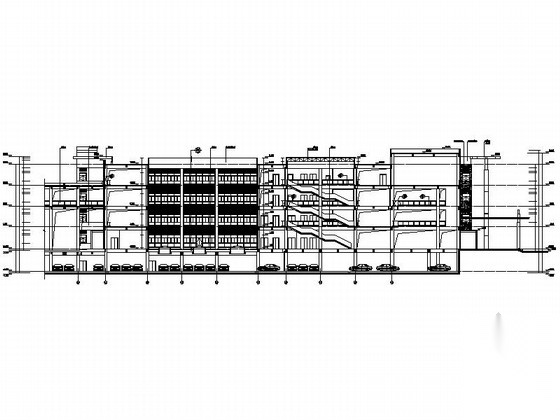 [徐州]某医院门诊医技部建筑施工图（含效果图）cad施工图下载【ID:166064107】