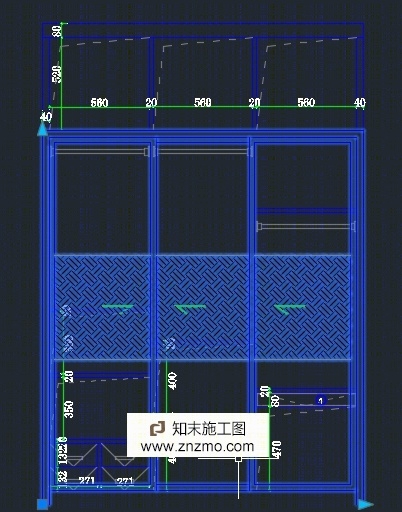 可伸缩变换cad施工图下载【ID:36901668】