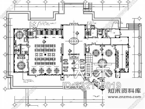 施工图青岛现代时尚计算机软件服务会所室内装修施工图cad施工图下载【ID:632115019】