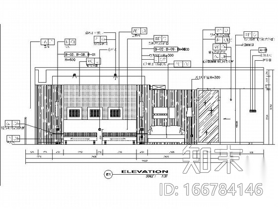 国际会议中心现代简约客房室内装修施工图（含效果）cad施工图下载【ID:166784146】