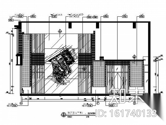 [合肥]某知名楼盘售楼处装饰施工图cad施工图下载【ID:161740133】