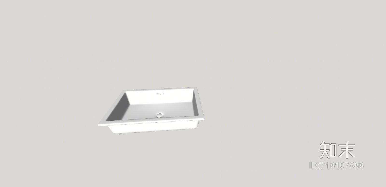 精品免费洗面盆SU模型下载【ID:718107588】