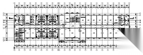 某生产基地四层办公楼建筑施工图cad施工图下载【ID:149944180】