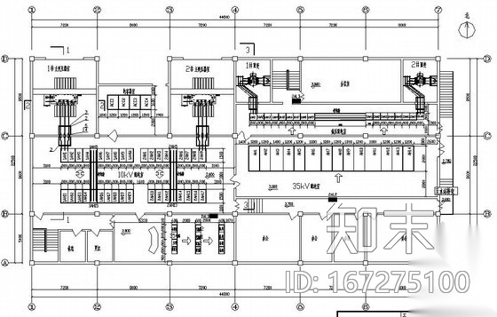 某35KV高压开关站电气施工图cad施工图下载【ID:167275100】