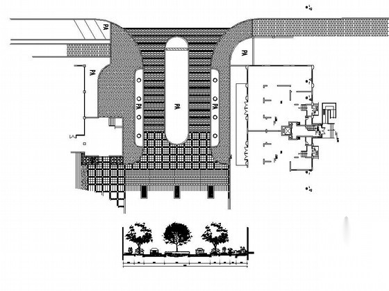 [九江]Art-Deco风格居住区园林景观工程扩初施工图施工图下载【ID:161073167】