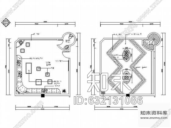 施工图KTV包房设计方案图cad施工图下载【ID:632131086】