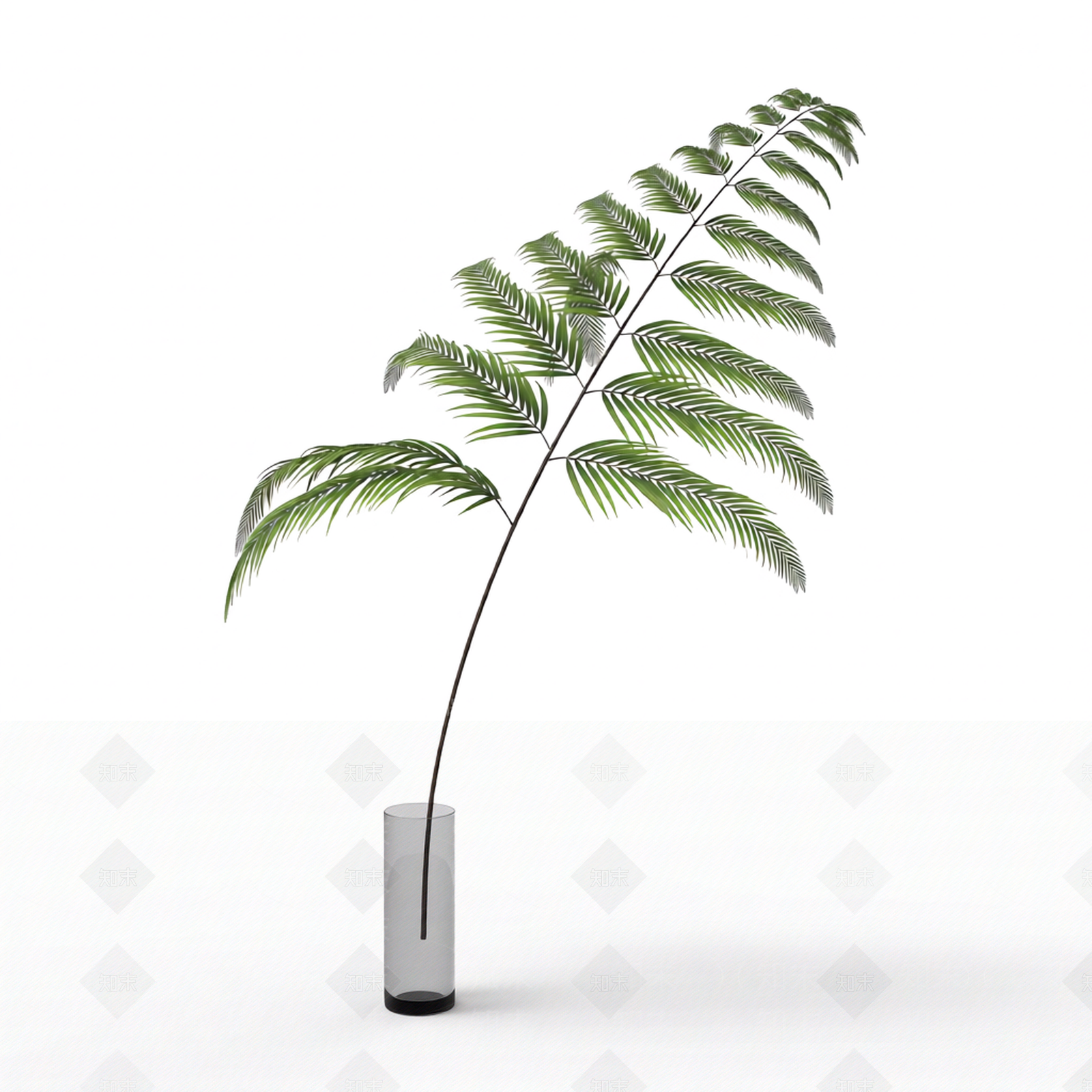 带盆绿色植物模型3D模型下载【ID:1206187237】