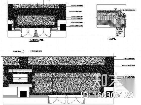 小区周边商业街景观工程施工图施工图下载【ID:166306129】