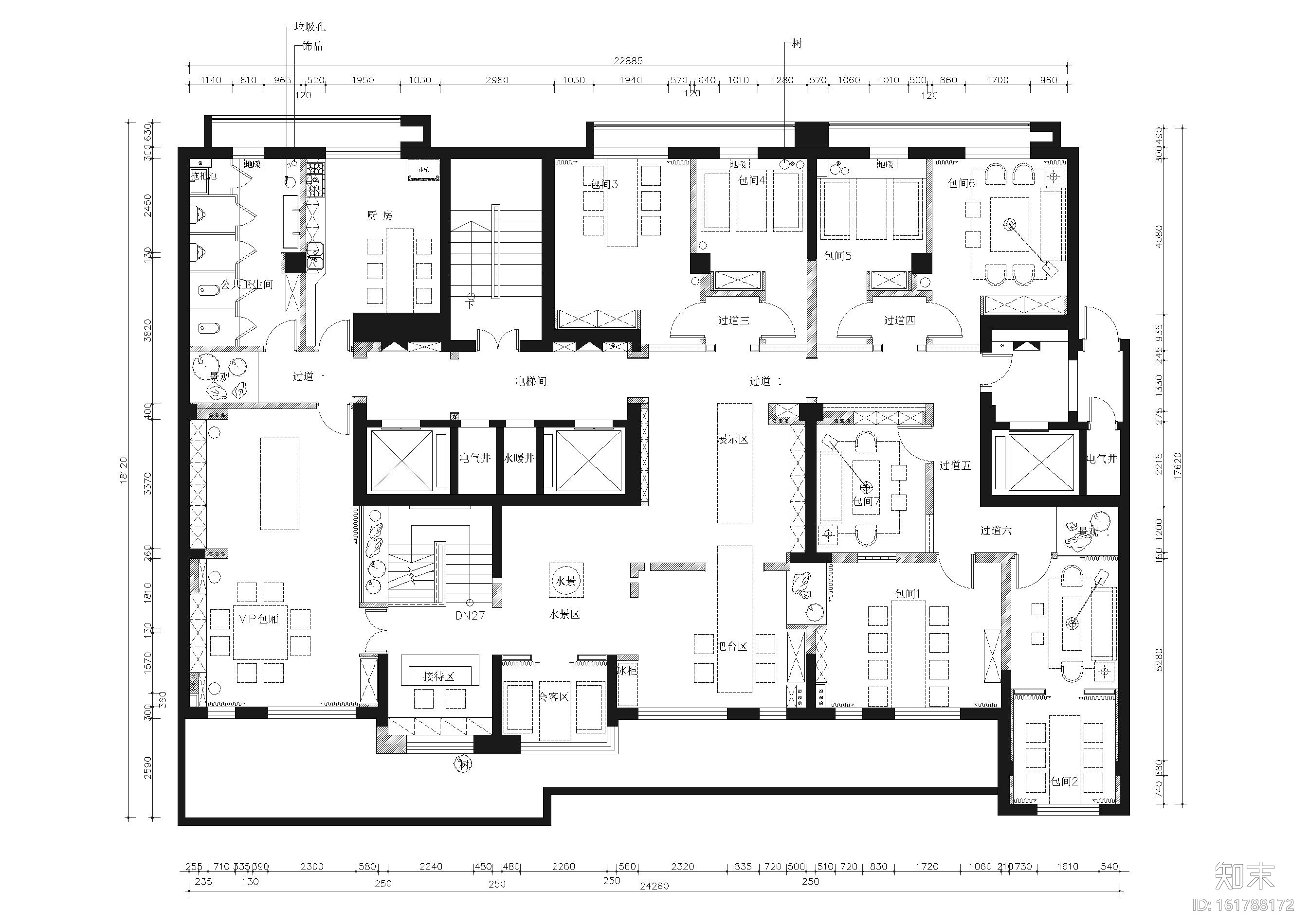 [新疆]乌鲁木齐合一茶道施工图+实景拍摄施工图下载【ID:161788172】