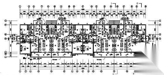 群星花园小区住宅楼建筑施工图cad施工图下载【ID:149574161】