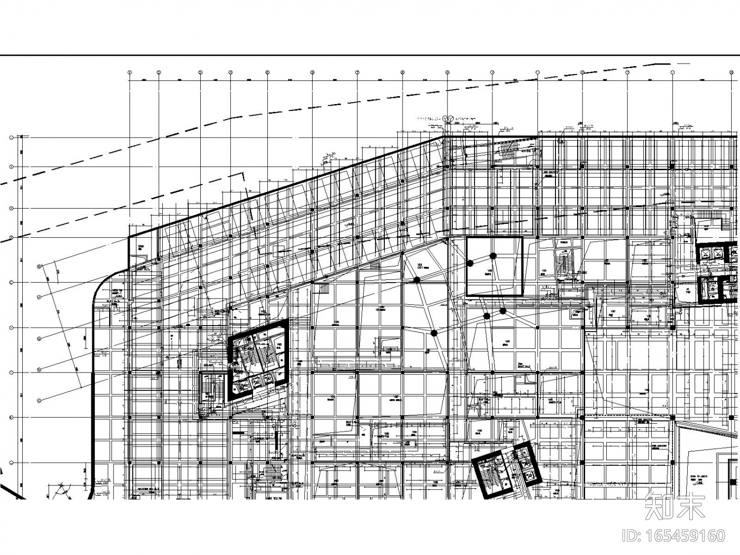 万科多层办公楼给排水消防施工图设计cad施工图下载【ID:165459160】