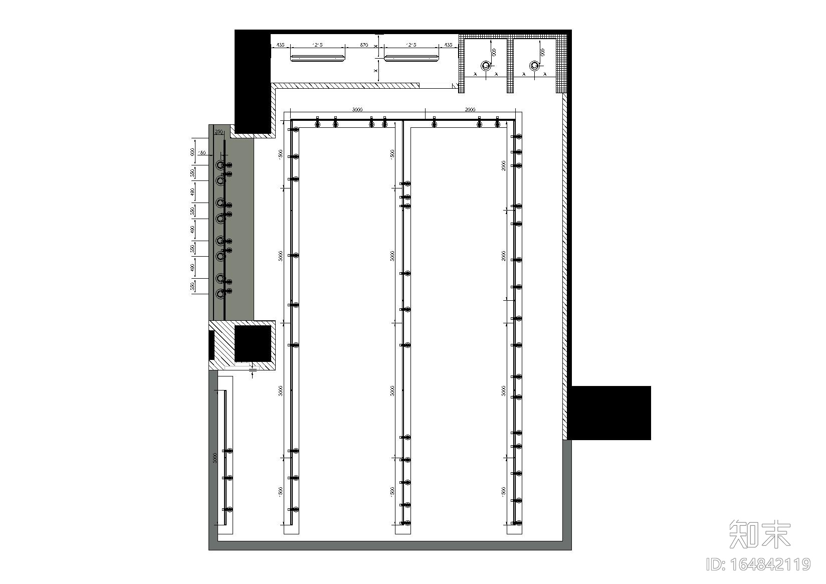 [武汉]G-STAR RAW武汉广场店装饰设计施工图cad施工图下载【ID:164842119】