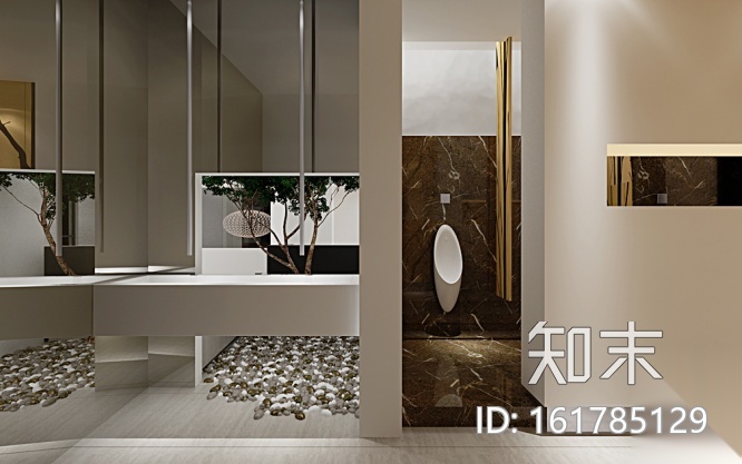 精典创意办公室设计全套施工图（含效果图）cad施工图下载【ID:161785129】
