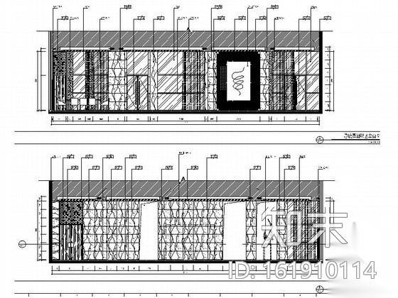 [山东]高级五星级中式酒店总统套房装修施工图（含效果）cad施工图下载【ID:161910114】