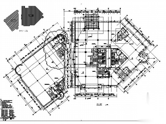 [浙江]27层现代风格商业办公楼建筑设计施工图（知名设计...cad施工图下载【ID:167361189】