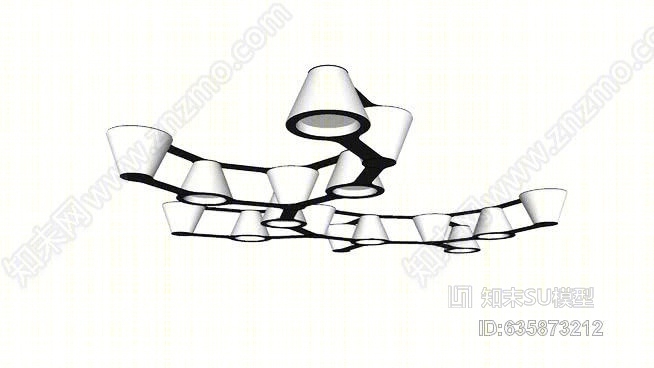 其他灯具SU模型下载【ID:635873212】