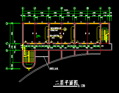 某一小学教学楼施工图纸（图纸齐全）cad施工图下载【ID:165931122】