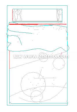 单人床cad施工图下载【ID:180288162】