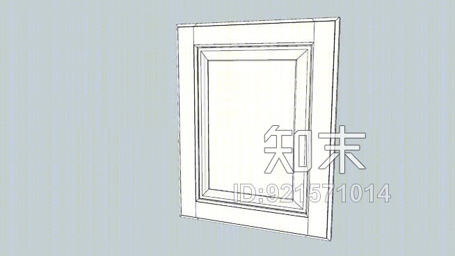 板式柜门SU模型下载【ID:921571014】