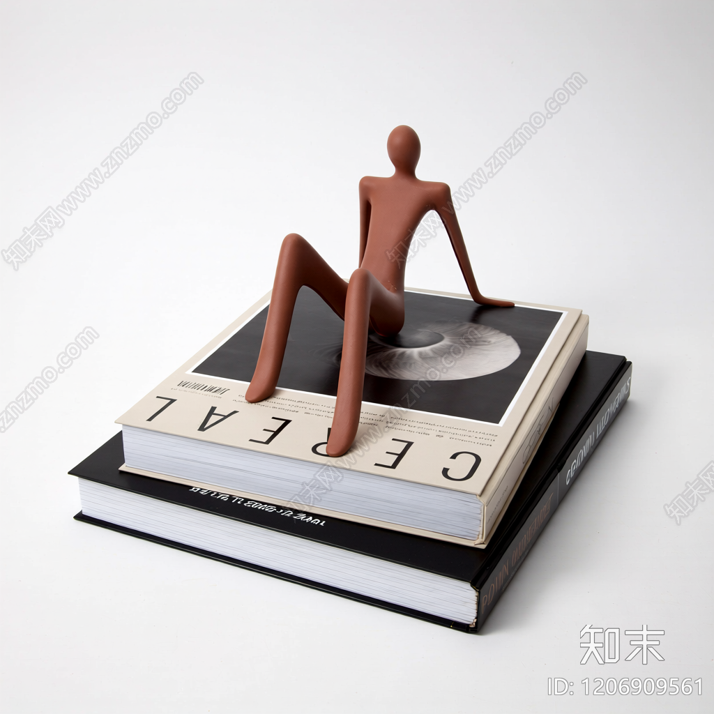 人物雕塑装饰摆件3D模型下载【ID:1206909561】