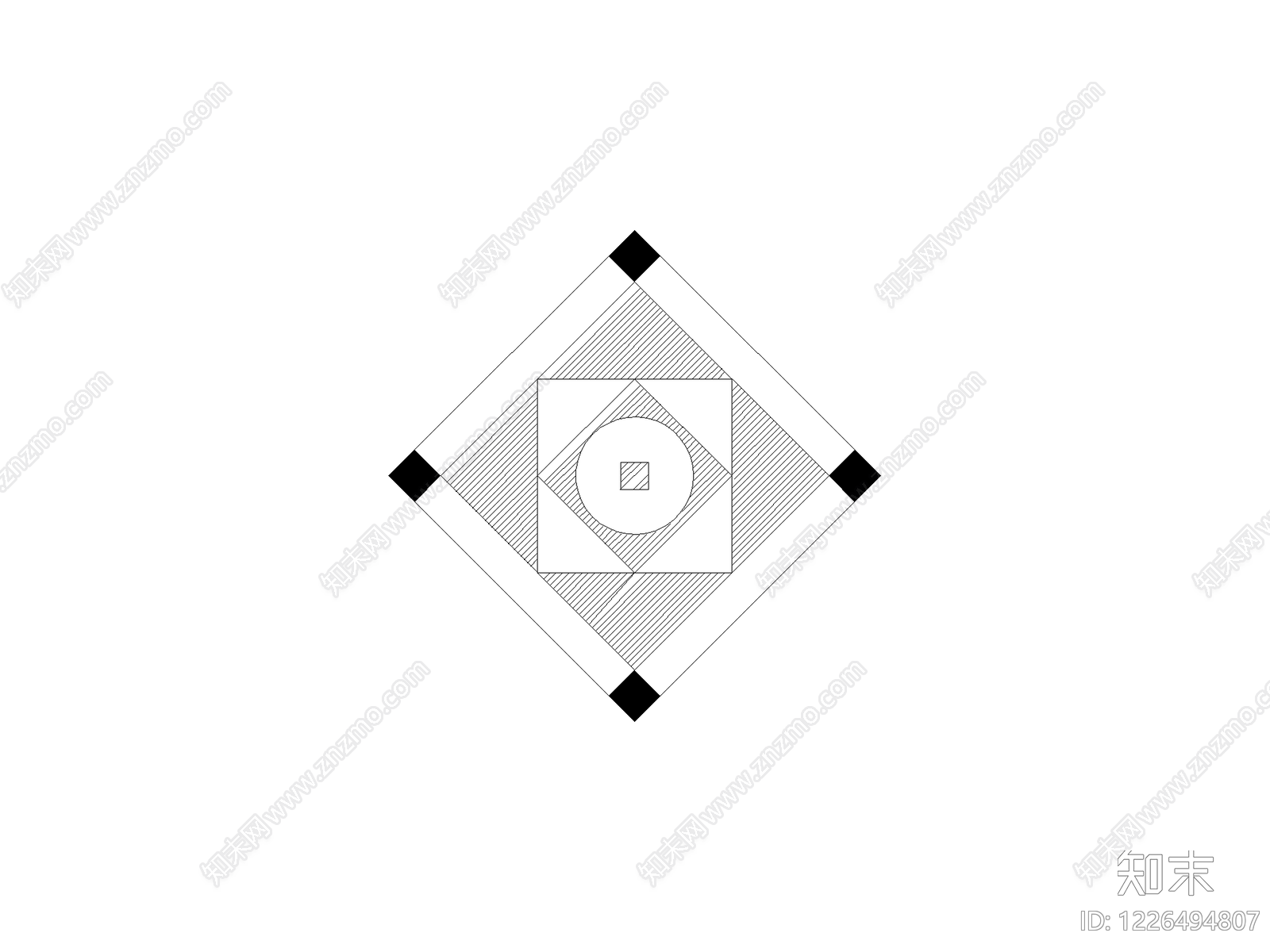 填充图案CAD图纸