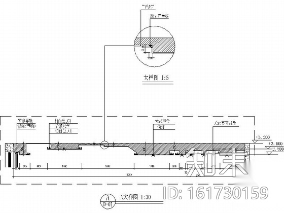 酒店小型会议室装修图（含效果）施工图下载【ID:161730159】