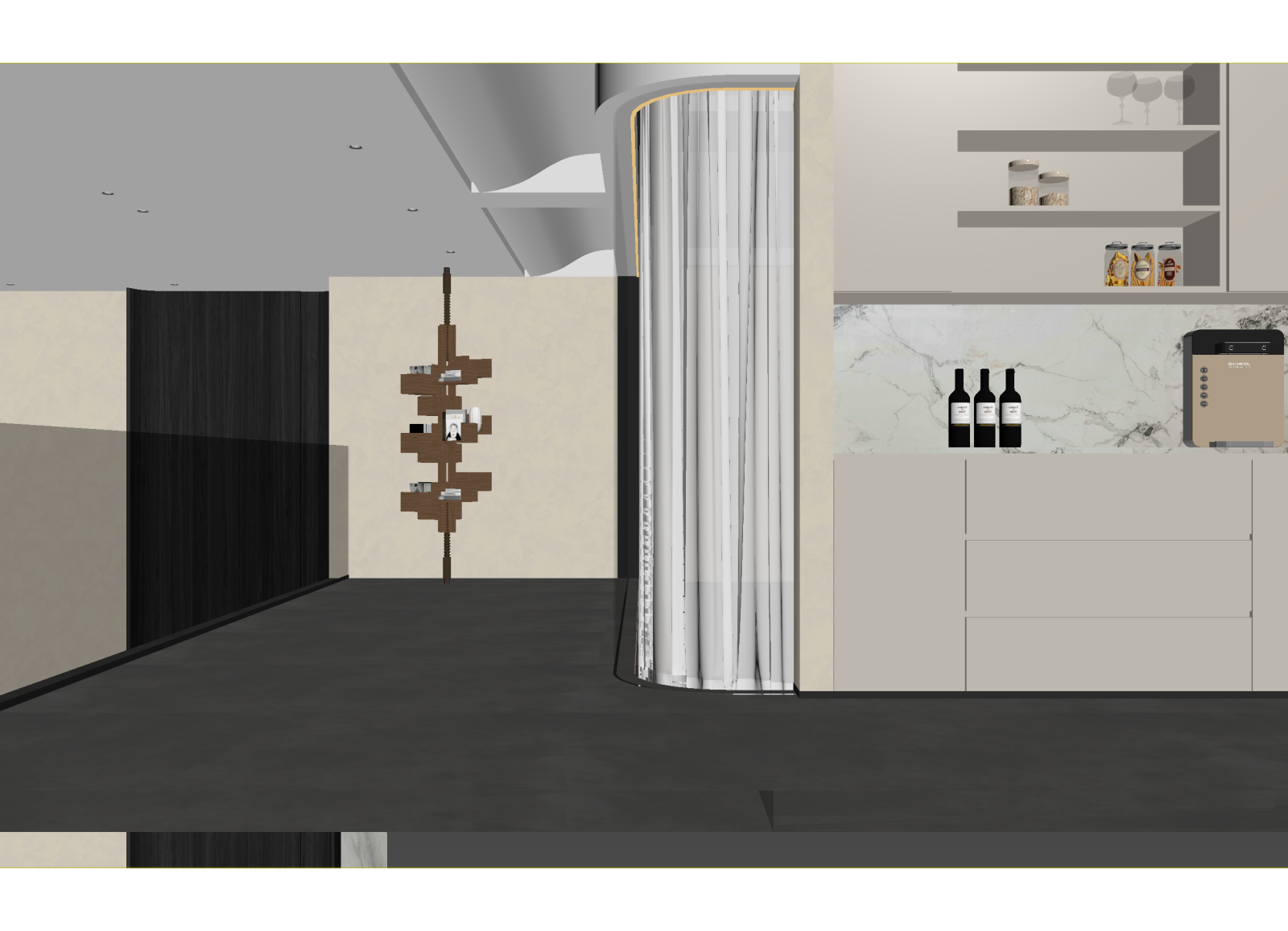 现代酒窖3D模型下载【ID:1214681029】