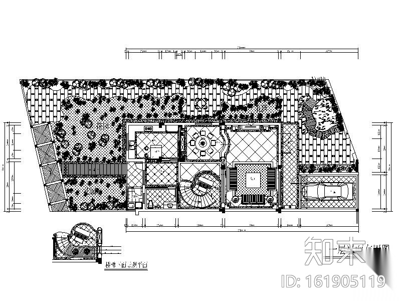 经典五层别墅样板房装修施工图cad施工图下载【ID:161905119】