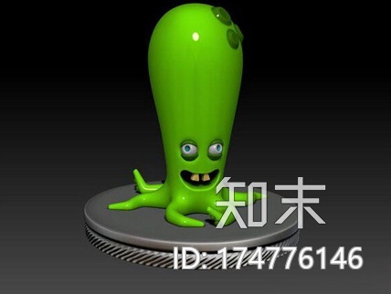 口袋妖怪-章鱼3d打印模型下载【ID:174776146】