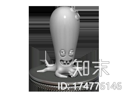 口袋妖怪-章鱼3d打印模型下载【ID:174776146】