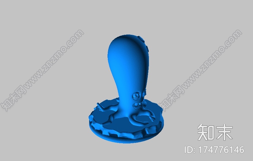 口袋妖怪-章鱼3d打印模型下载【ID:174776146】