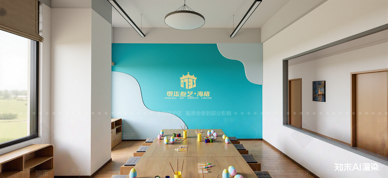 现代手工坊SU模型下载【ID:1222189726】