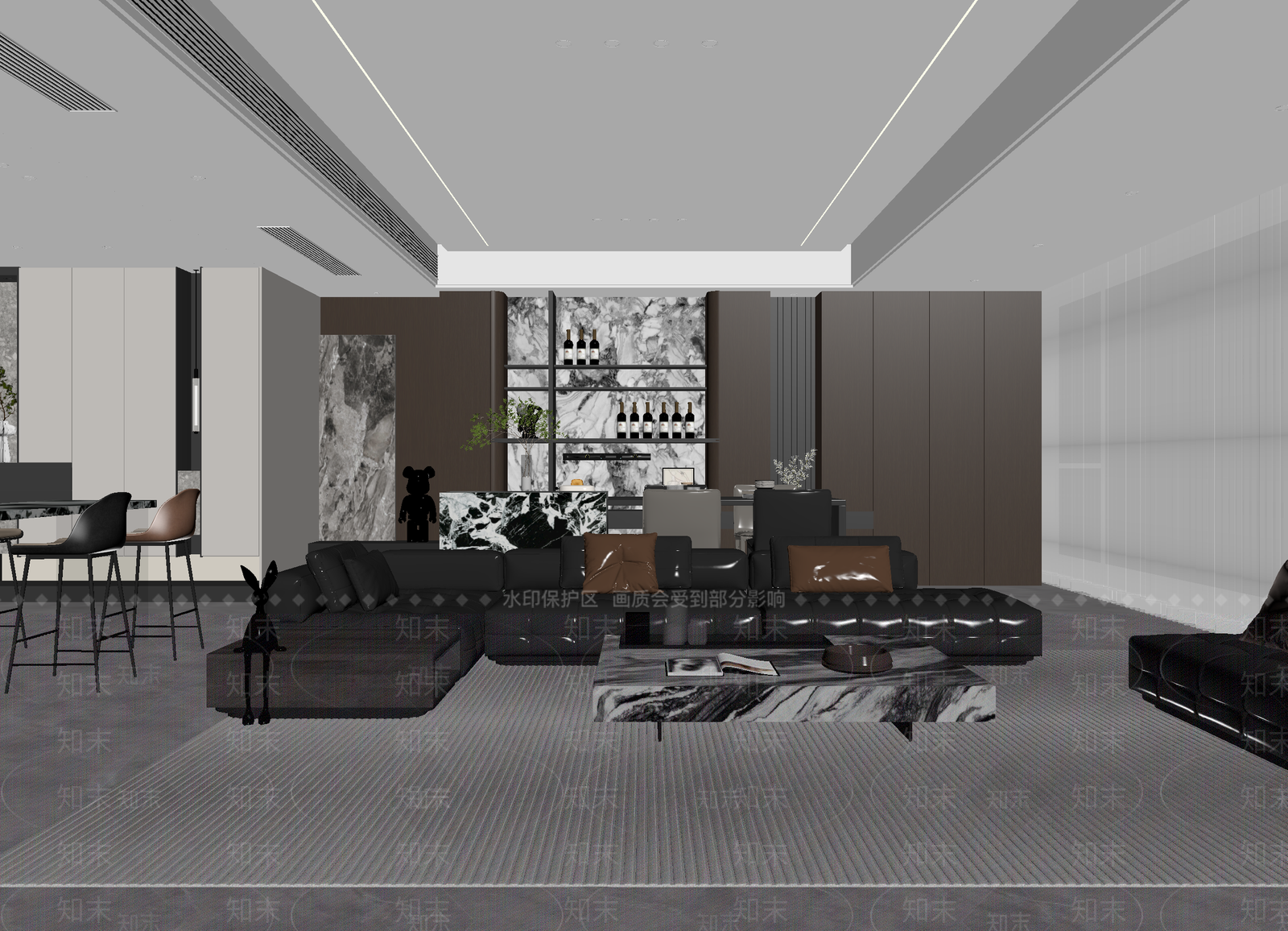 意式酒店大堂3D模型下载【ID:1215164862】