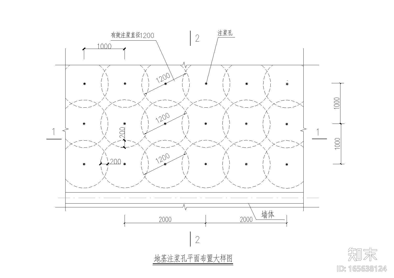 单层砖混结构自建住宅楼结构施工图纸cad施工图下载【ID:165638124】