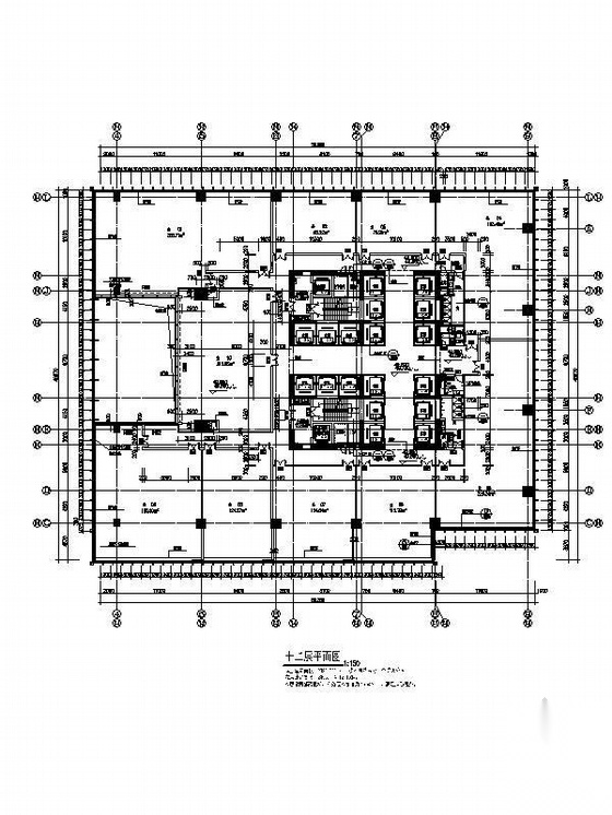 [广东]202米金融办公中心建筑施工图（2014年图纸）cad施工图下载【ID:168321115】
