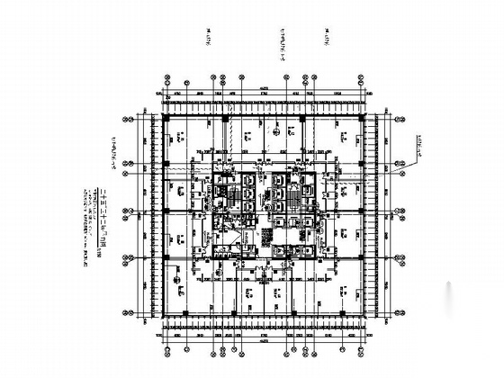 [广东]202米金融办公中心建筑施工图（2014年图纸）cad施工图下载【ID:168321115】