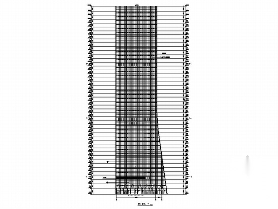 [广东]202米金融办公中心建筑施工图（2014年图纸）cad施工图下载【ID:168321115】