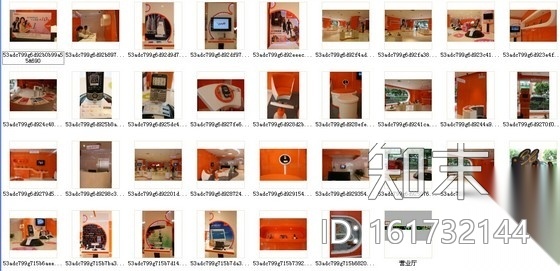 [山西]3G网络品牌专卖店室内装修图（含实景图）cad施工图下载【ID:161732144】