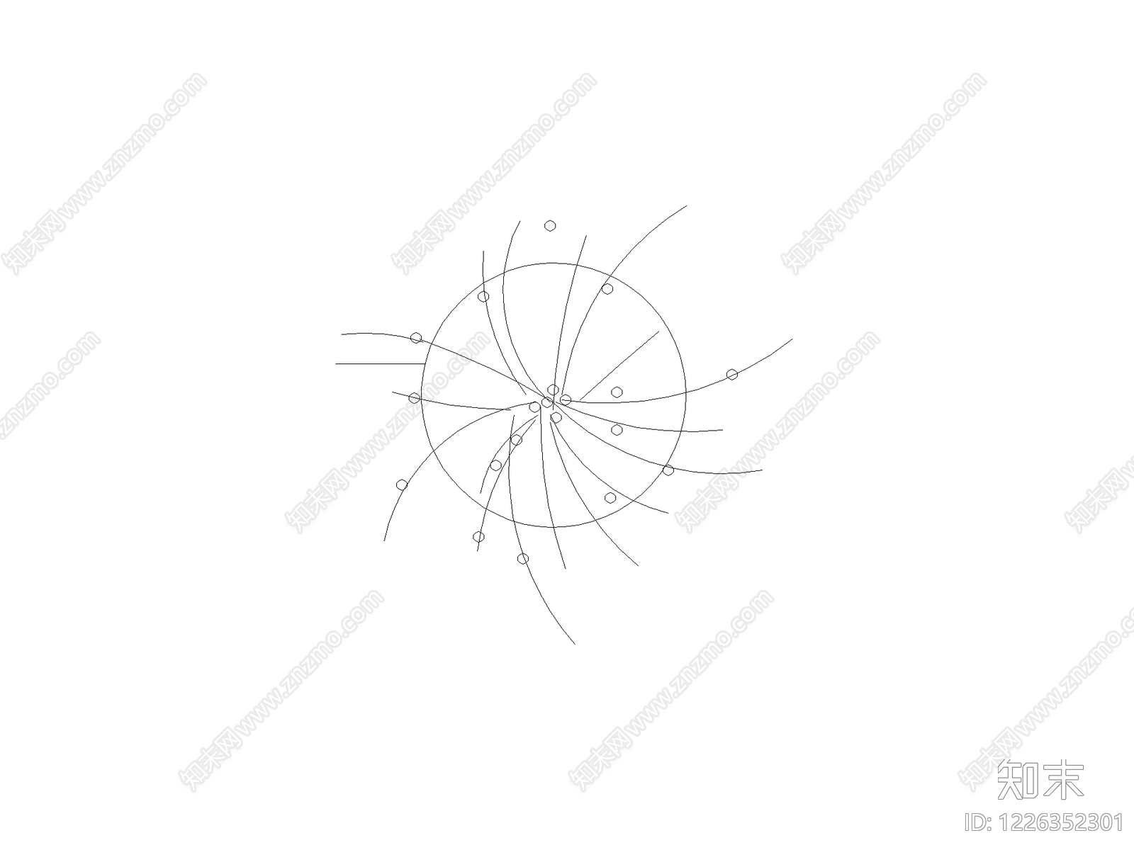 现代图库CAD图纸