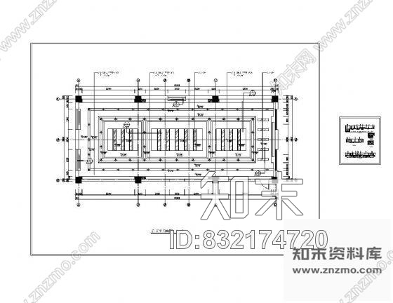 图块/节点会议室吊顶详图cad施工图下载【ID:832174720】