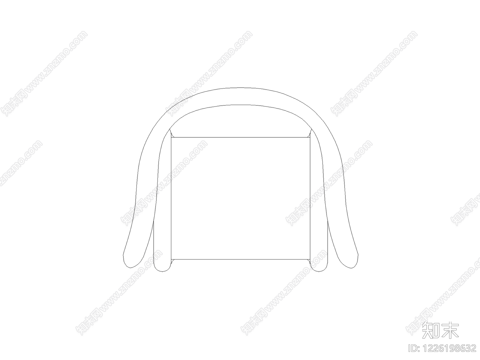 椅子CAD图纸
