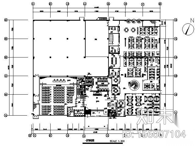 [广州]某企业总部办公楼施工图（含实景）施工图下载【ID:166007104】