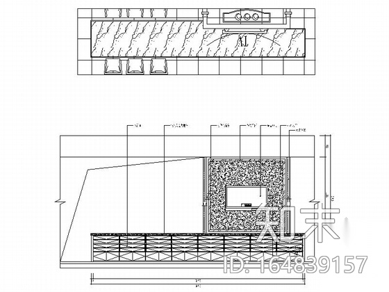 时尚高端建材混搭风格皮居展厅设计装修图（含实景）cad施工图下载【ID:164839157】