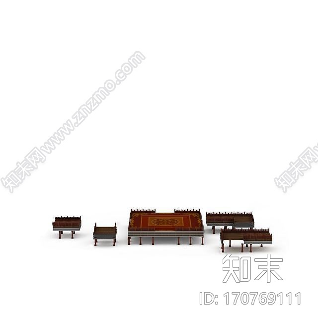 现代3D游戏场景CG模型下载【ID:170769111】