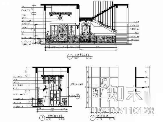 [江西]省级示范现代风格幼儿园装修施工图（含效果）cad施工图下载【ID:165110128】