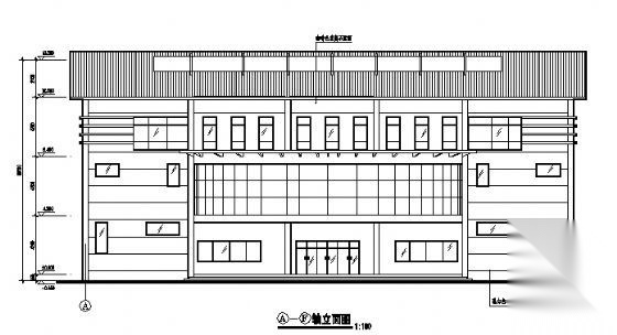 某示范中学整体校区建筑设计施方案cad施工图下载【ID:151402199】