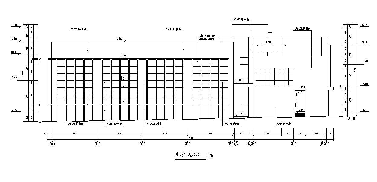 [四川]四层框架剪力墙结构指挥中心建筑施工图（含全专业...施工图下载【ID:149954172】